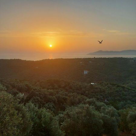 Villa Amfithea Moni Evaggelistrias Kültér fotó