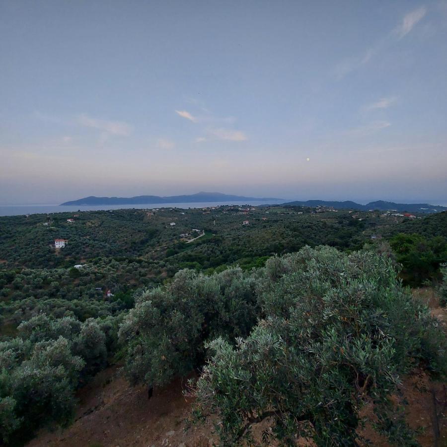 Villa Amfithea Moni Evaggelistrias Kültér fotó